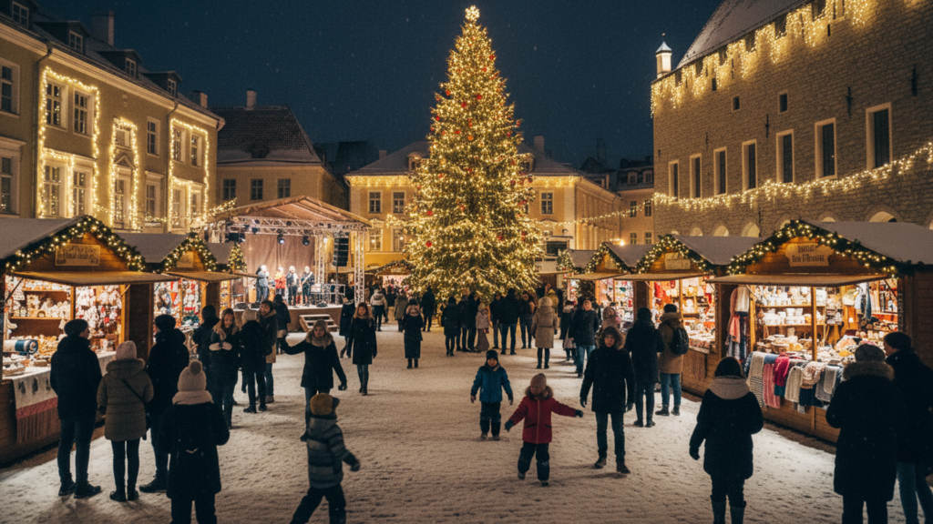 Різдвяний ярмарок у Талліні